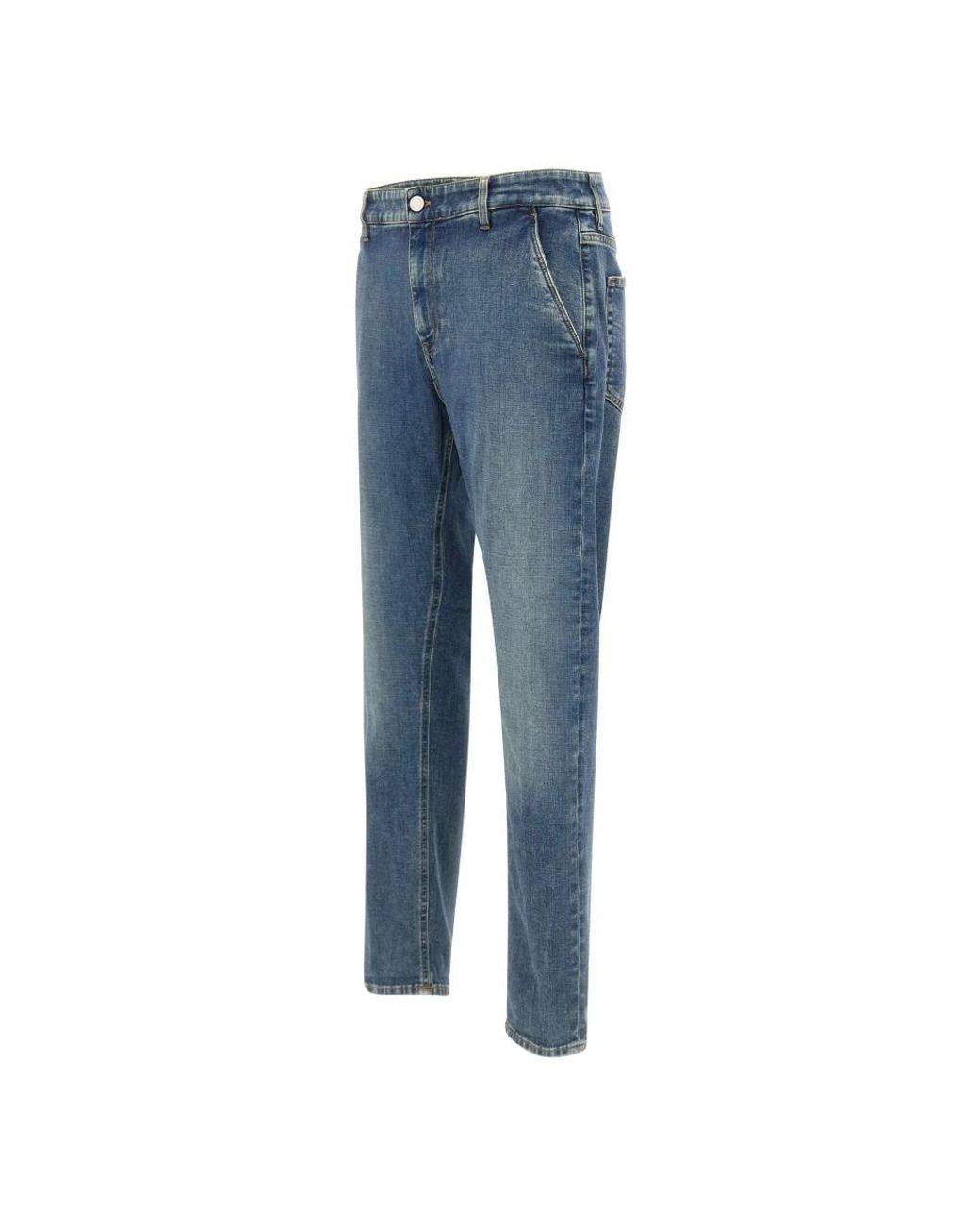 PT Torino Blue Slim Fit Jeans for men