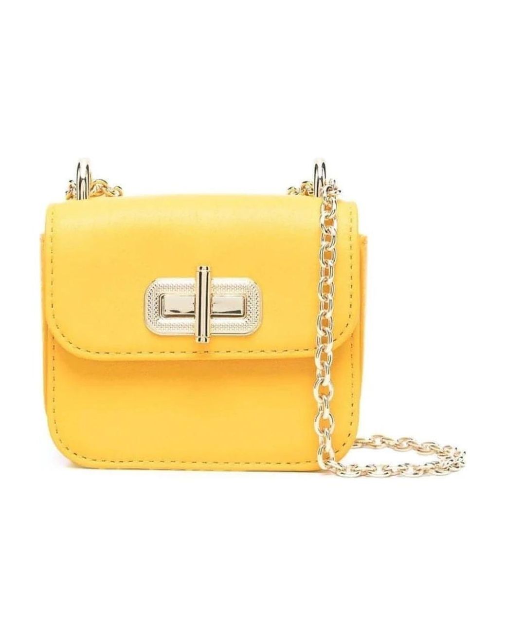 Tommy Hilfiger Yellow Cross Body Bags