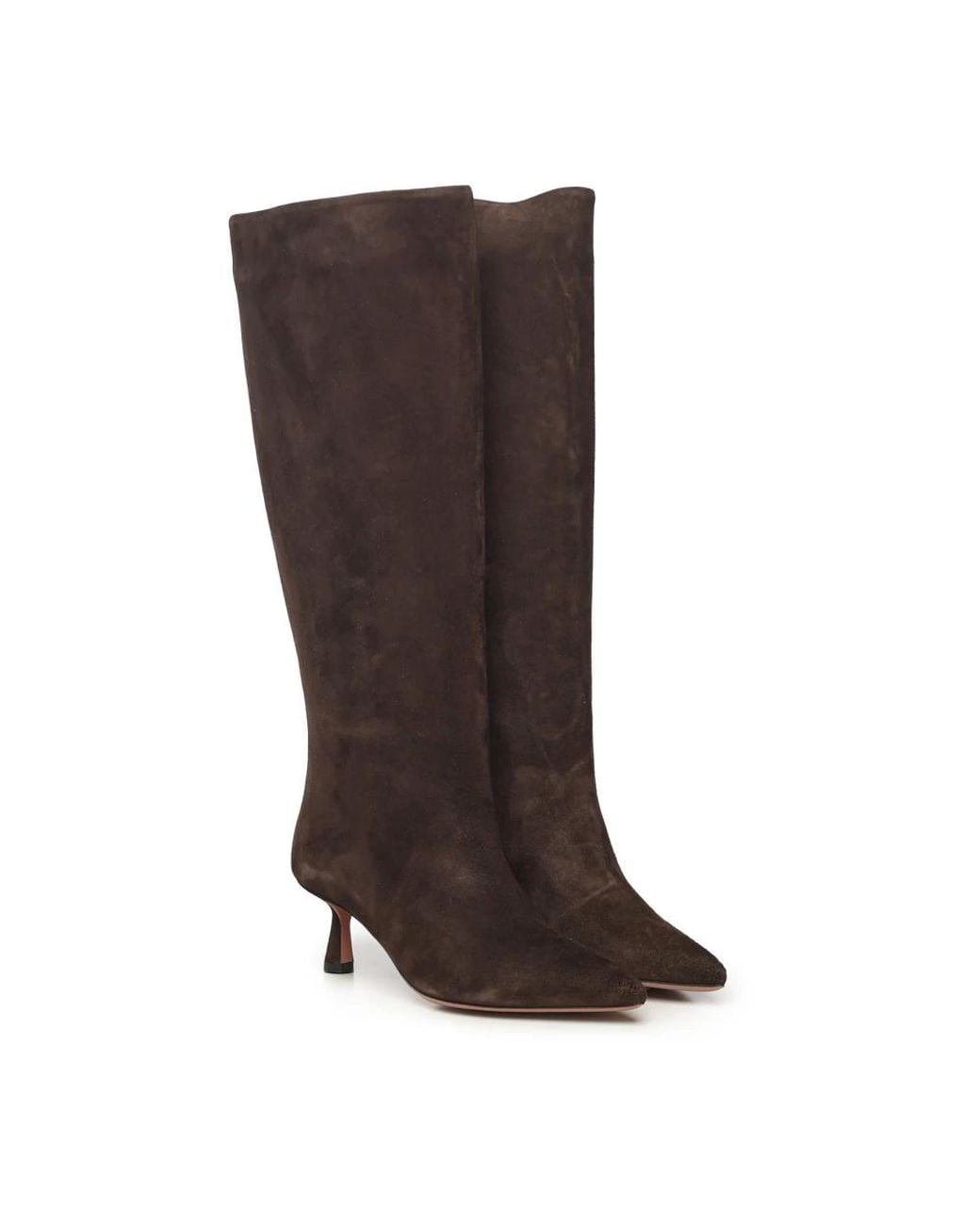 Giuliano Galiano Brown Heeled Boots