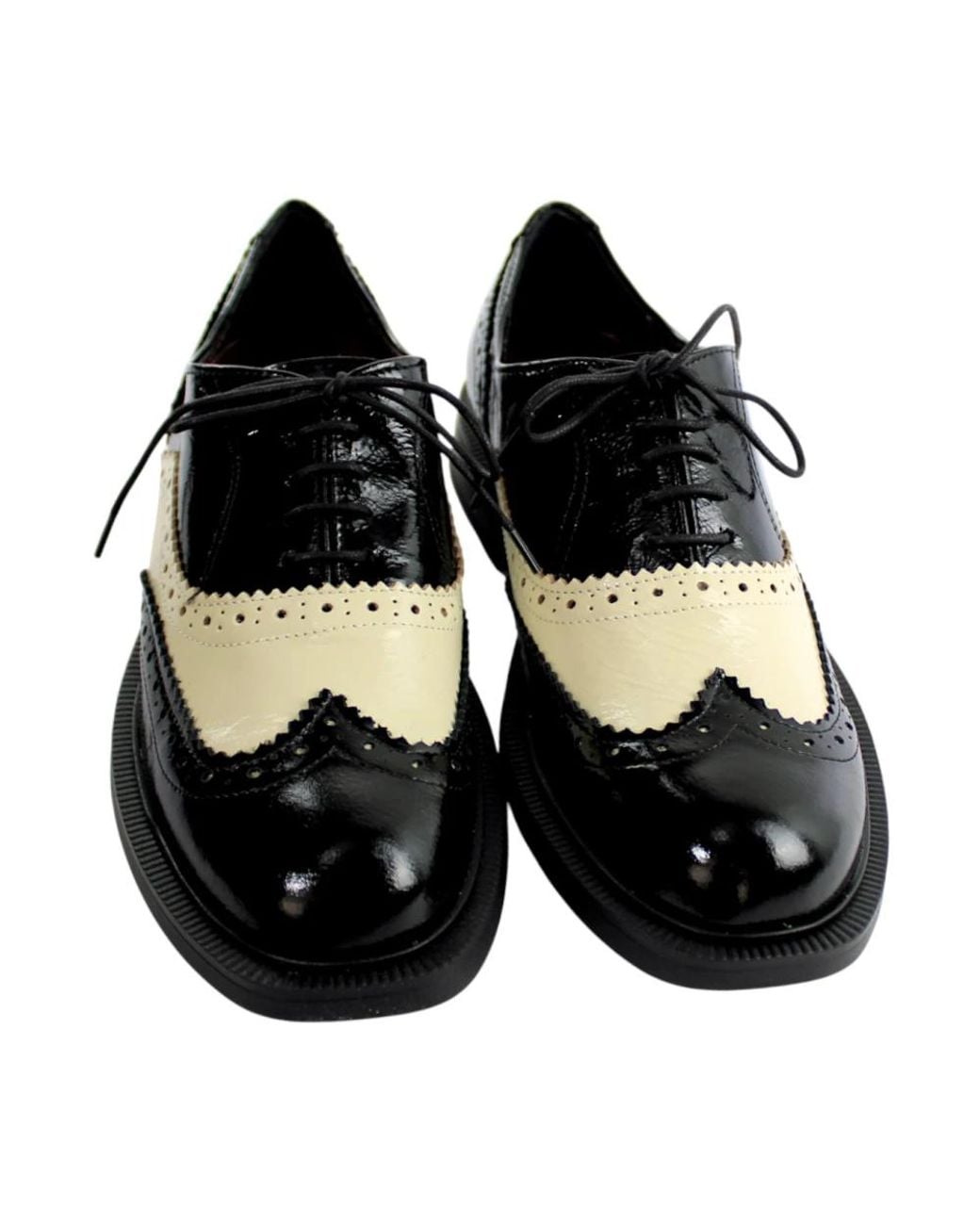 BELLE VIE Black Laced Shoes