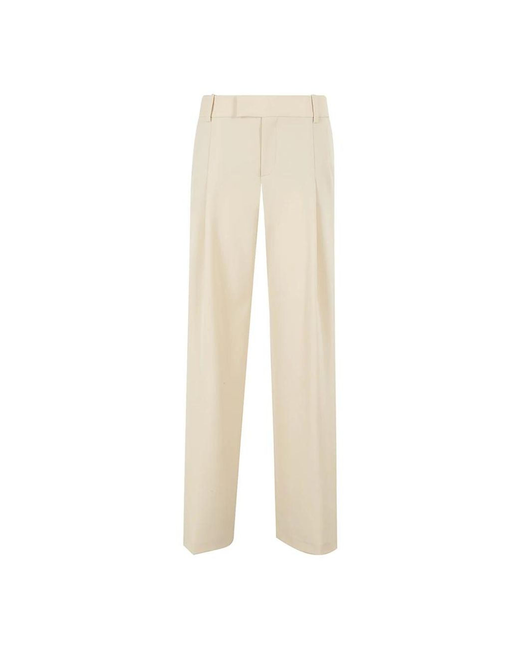FEDERICA TOSI Natural Straight Trousers