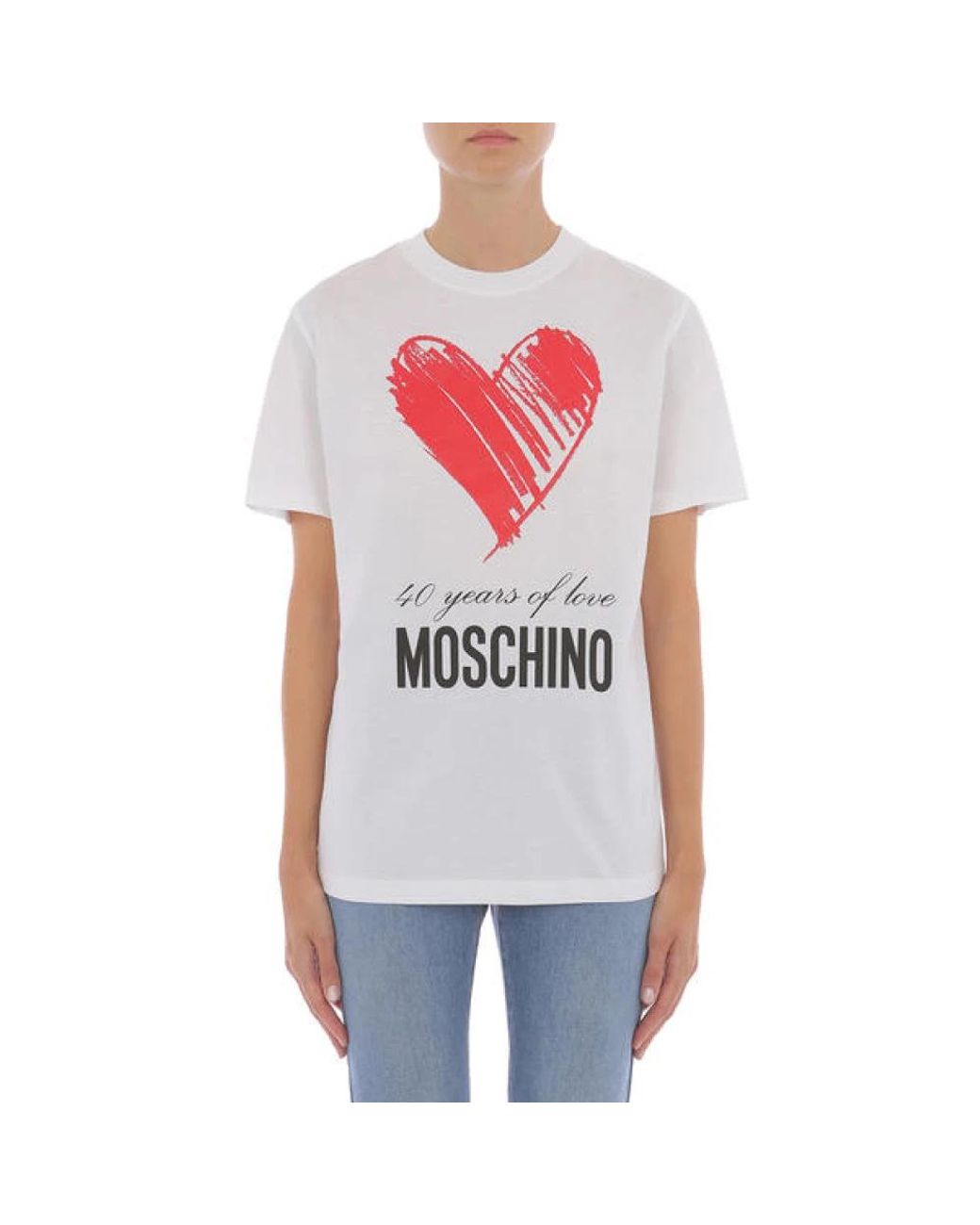 Moschino White T-Shirts