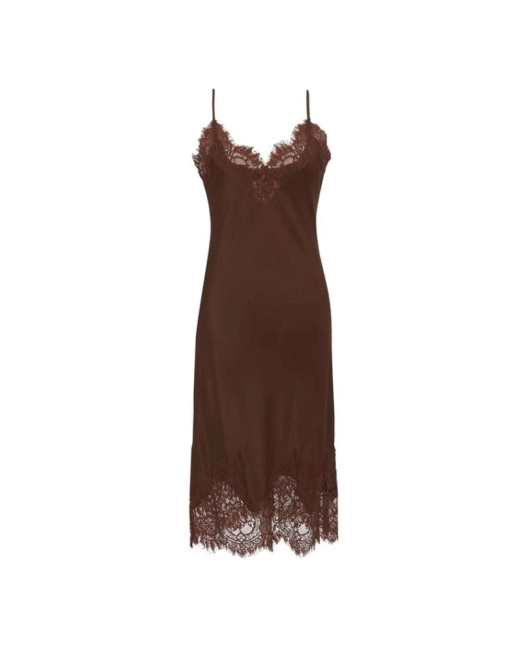 Gold Hawk Brown Midi Dresses