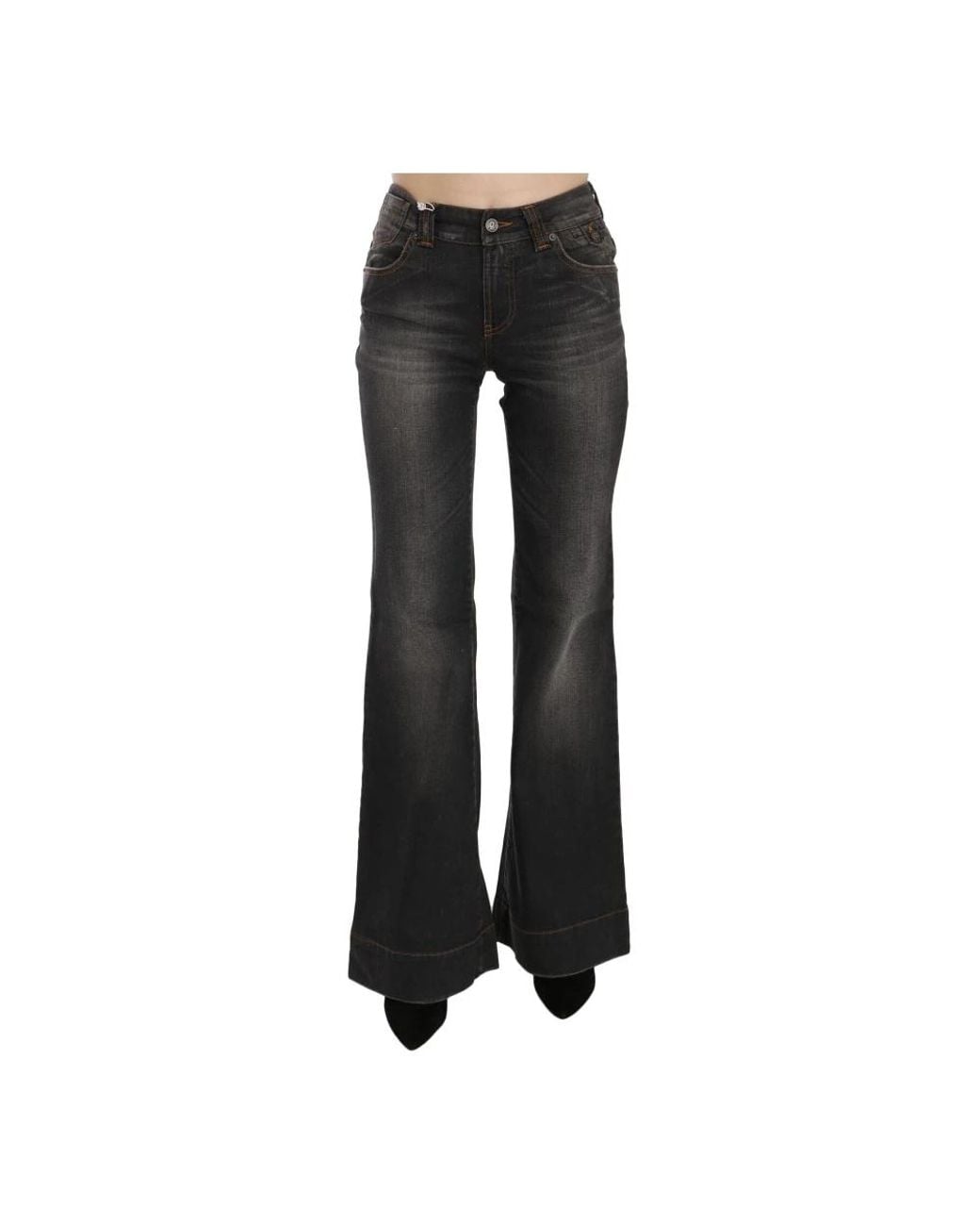 John Galliano Black Flared Jeans