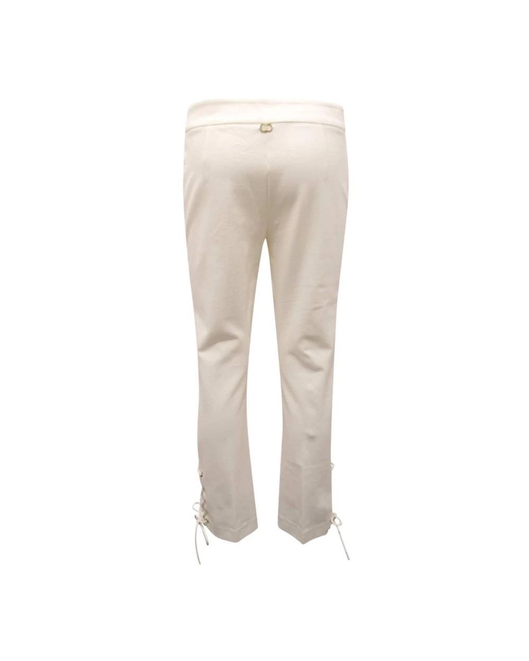 Twinset Natural Cropped Trousers
