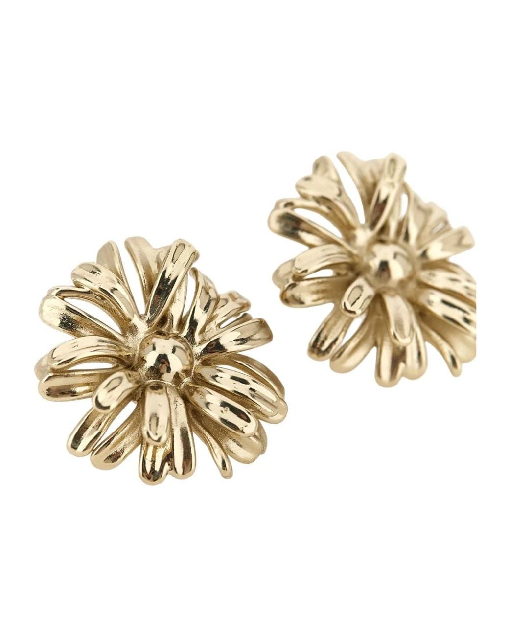 Earrings Dries Van Noten de color Metallic