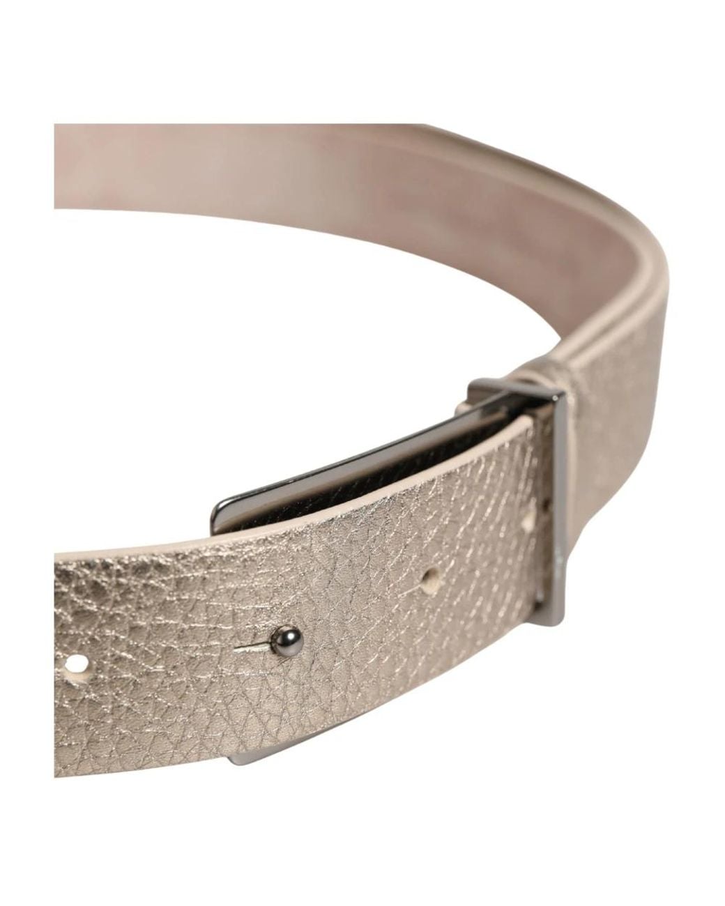 Brunello Cucinelli Metallic Belts