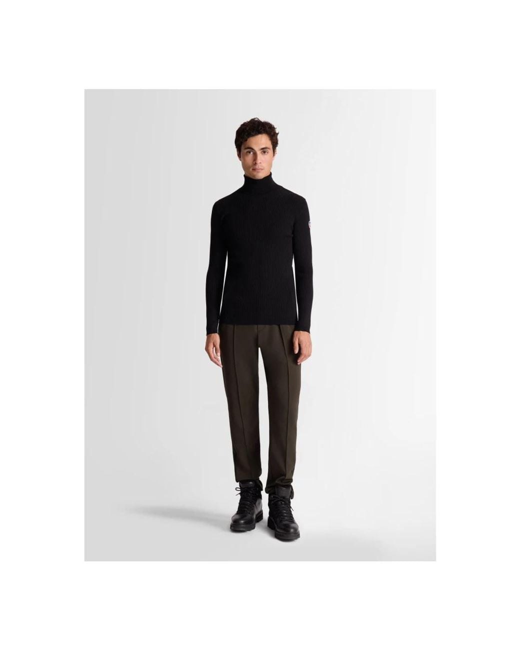 Fusalp Black Turtlenecks for men