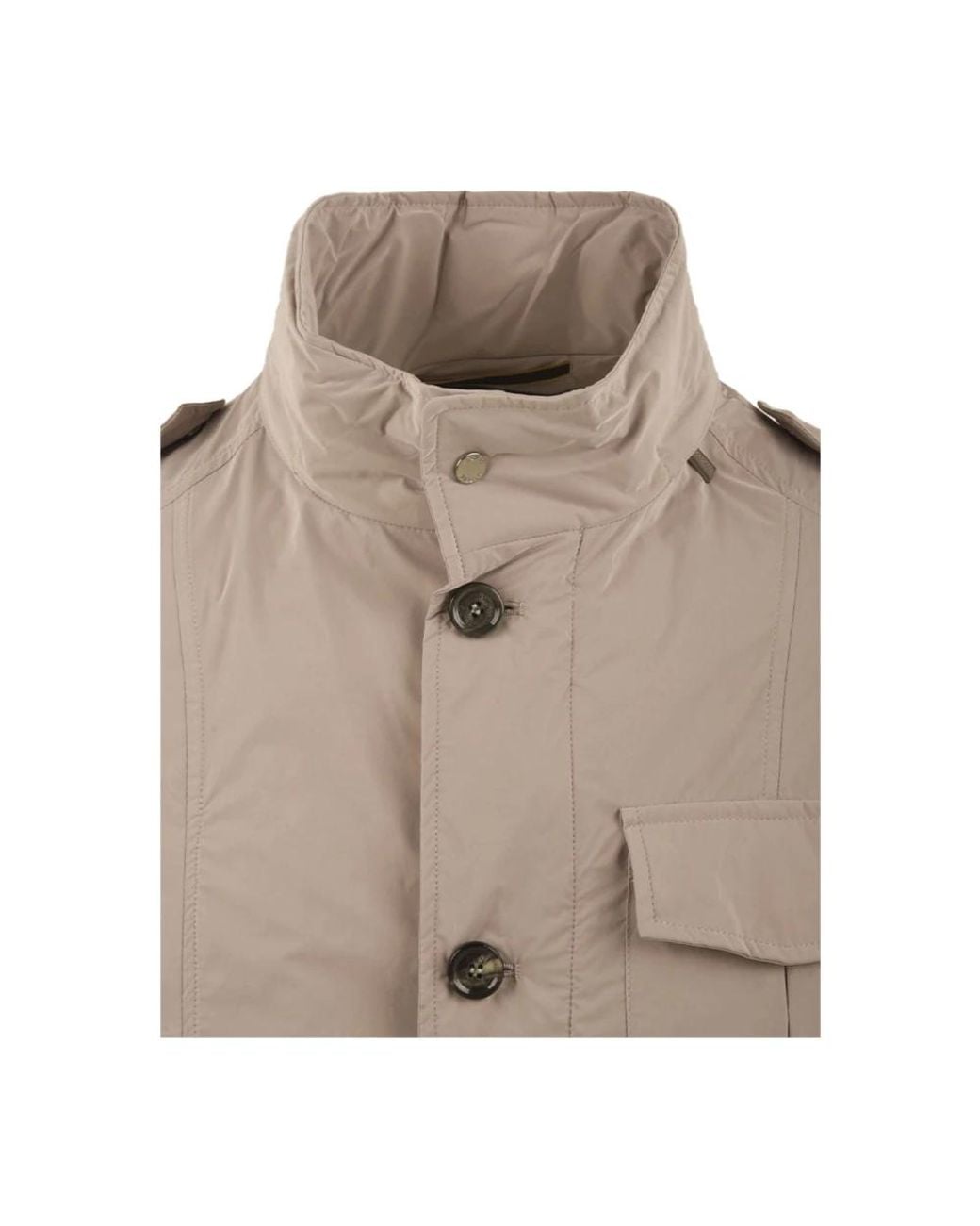 Moorer Brown Light Jackets for men