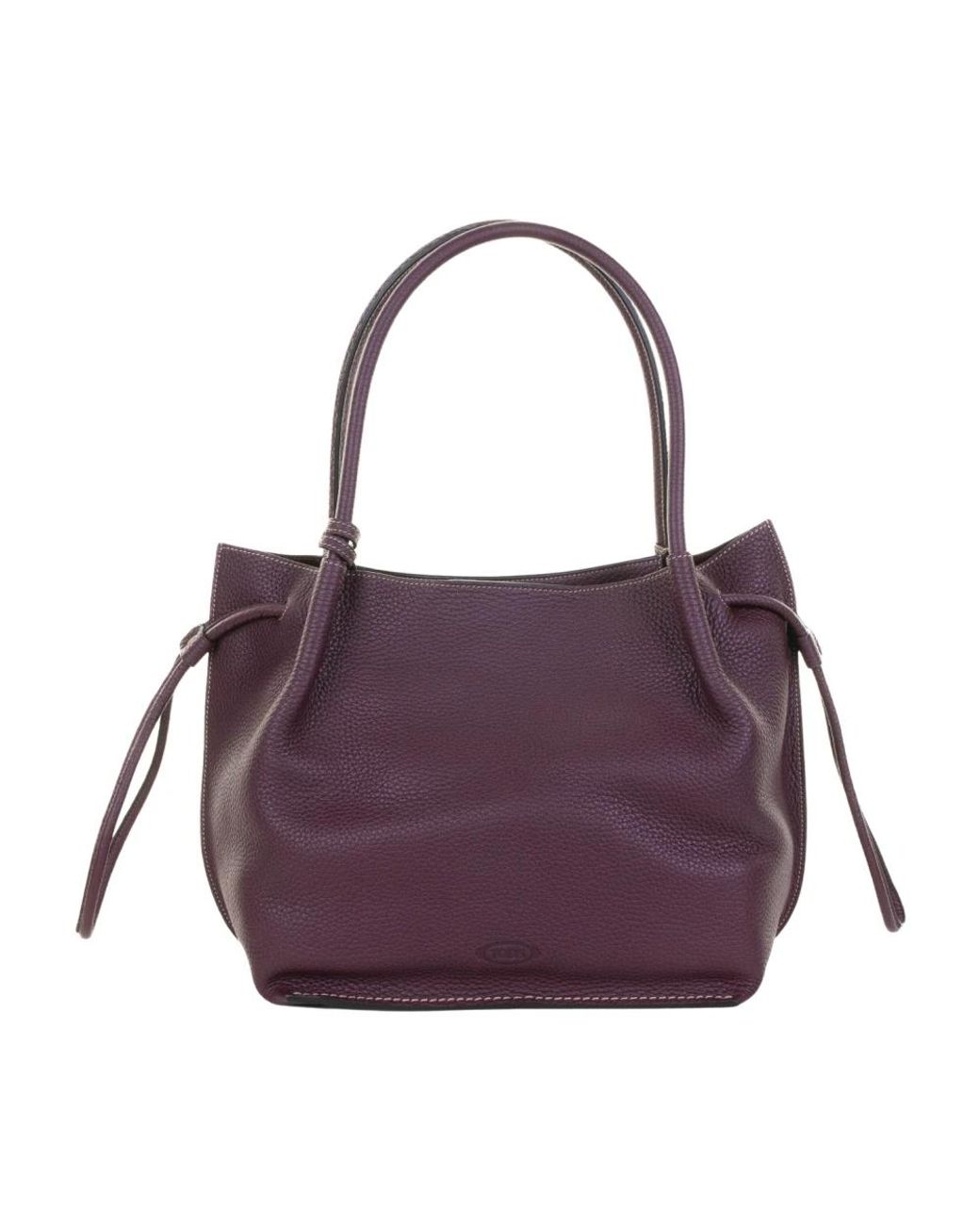 Tod's Purple Bucket Bags
