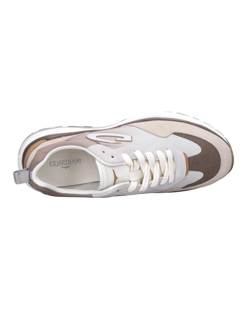 Alberto Guardiani White Sneakers for men