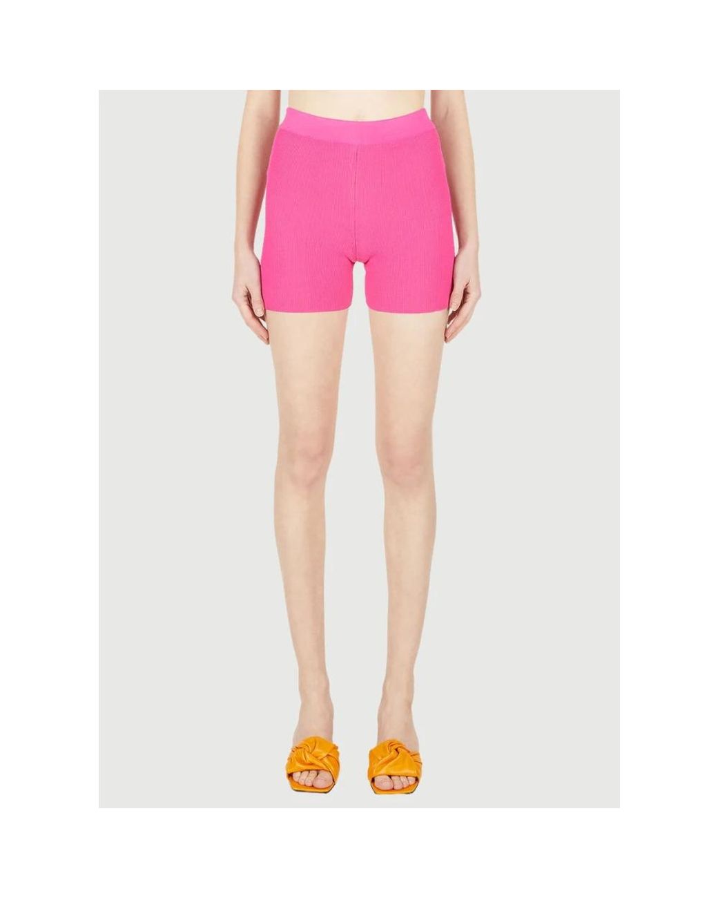 Jacquemus Pink Short Shorts