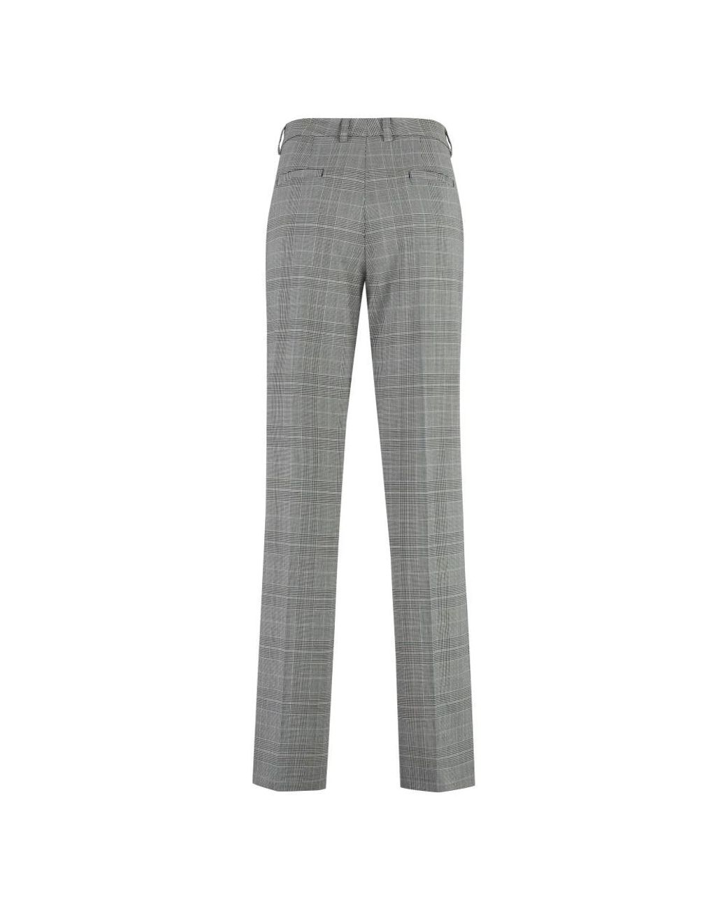 PT Torino Gray Straight Trousers