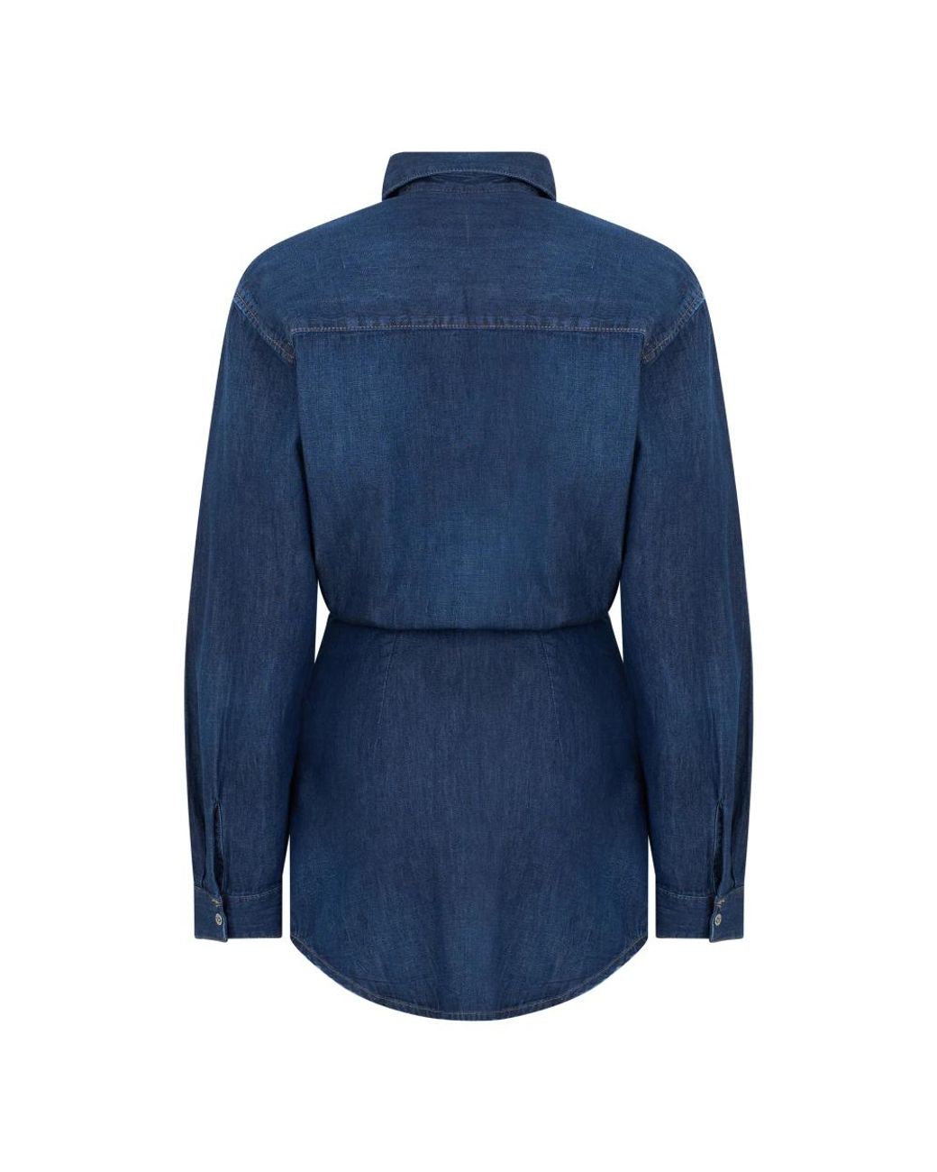 DIESEL Blue Denim Shirts
