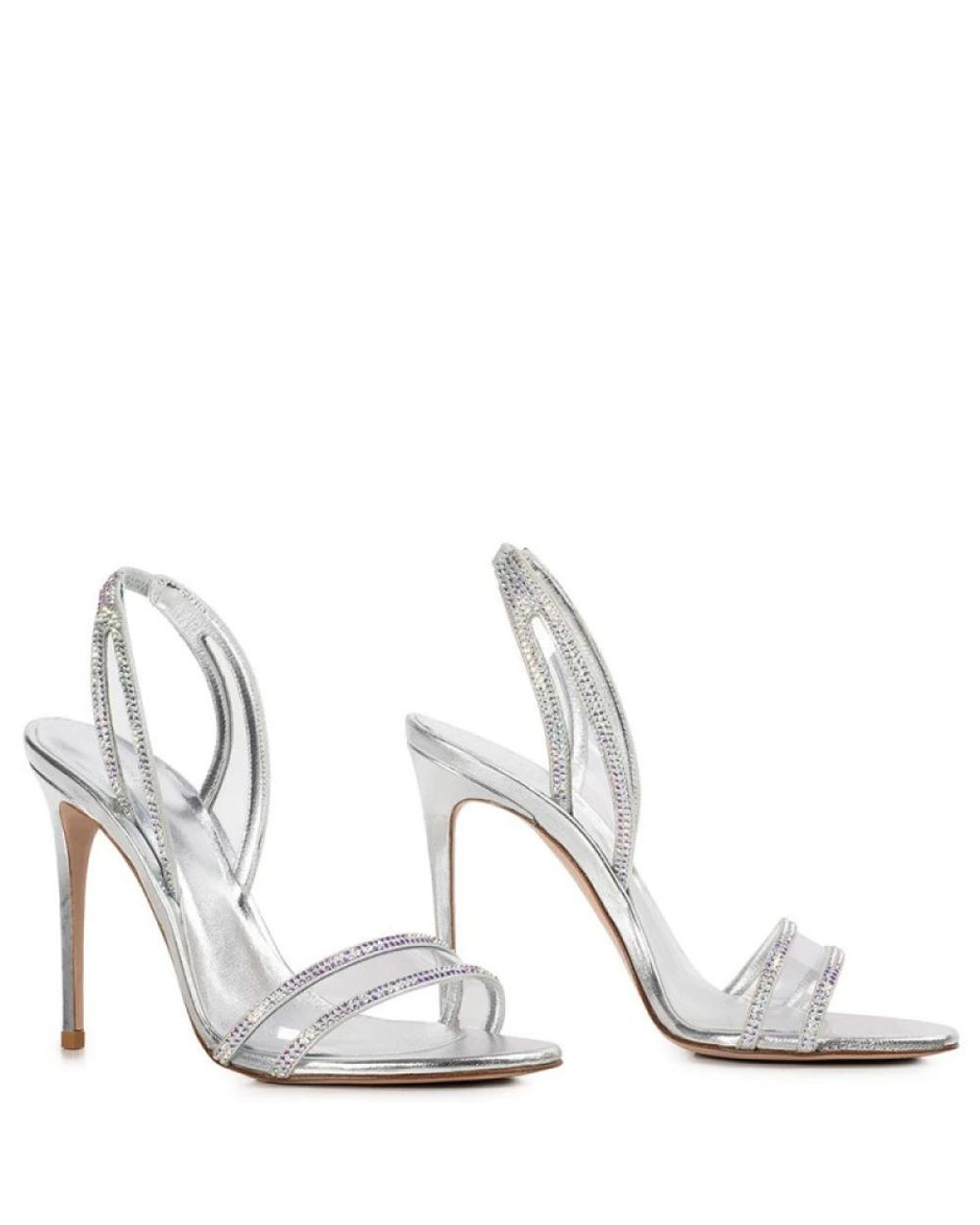 Le Silla White High Heel Sandals
