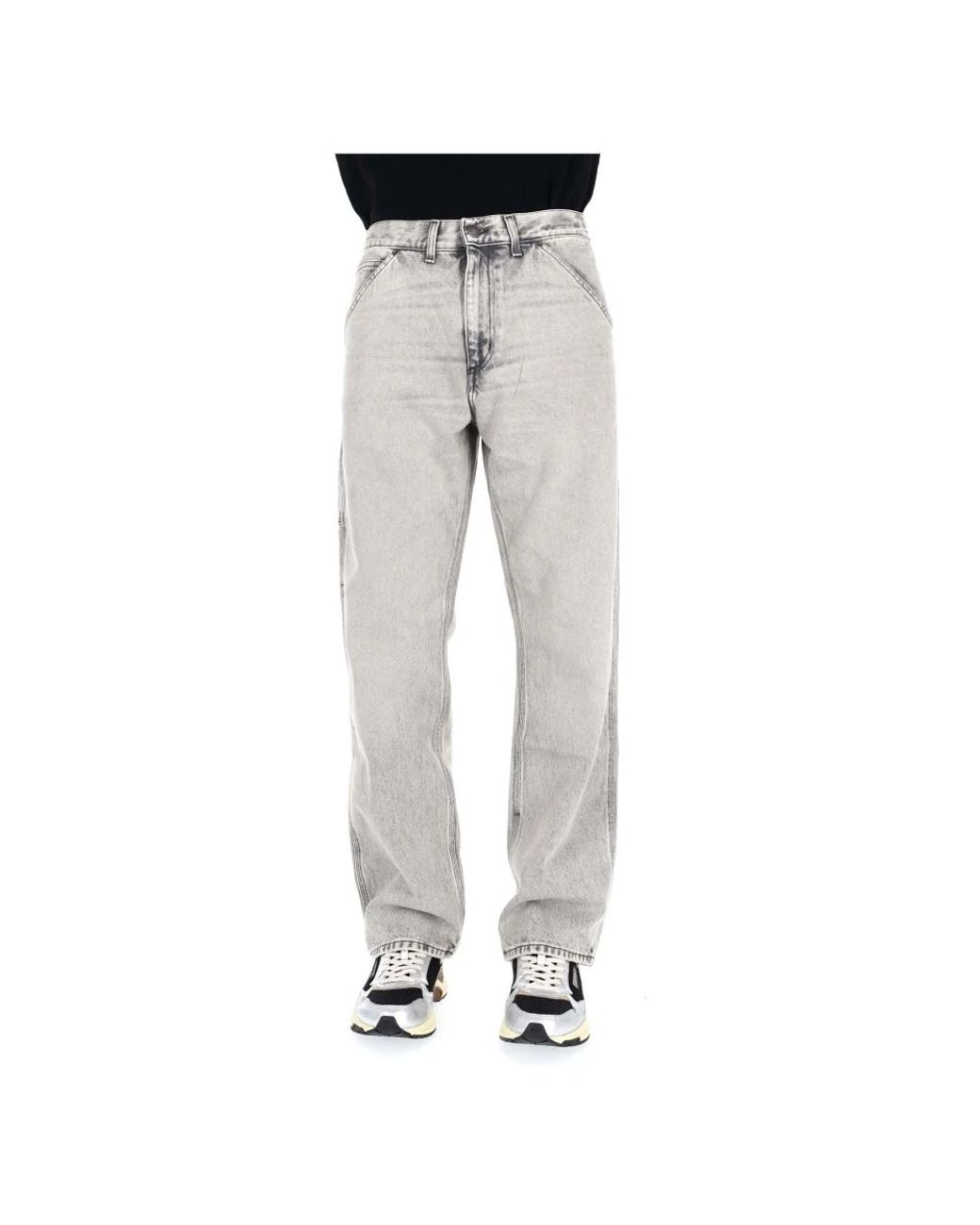 Haikure Gray Straight Fit Jeans for men