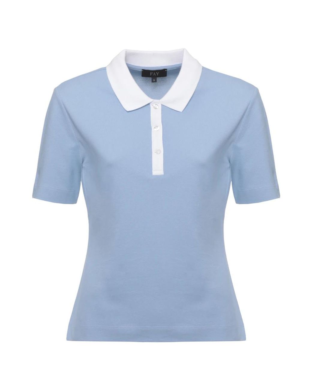Fay Blue Polo Shirts