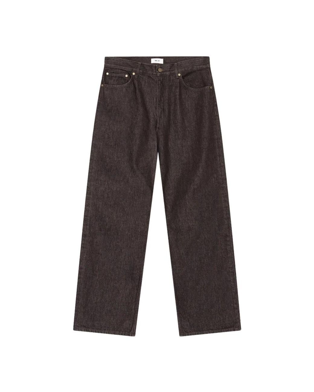 NN07 Gray Straight Fit Jeans for men