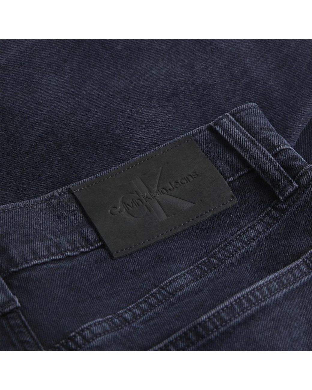 Calvin Klein Blue Straight Fit Jeans for men