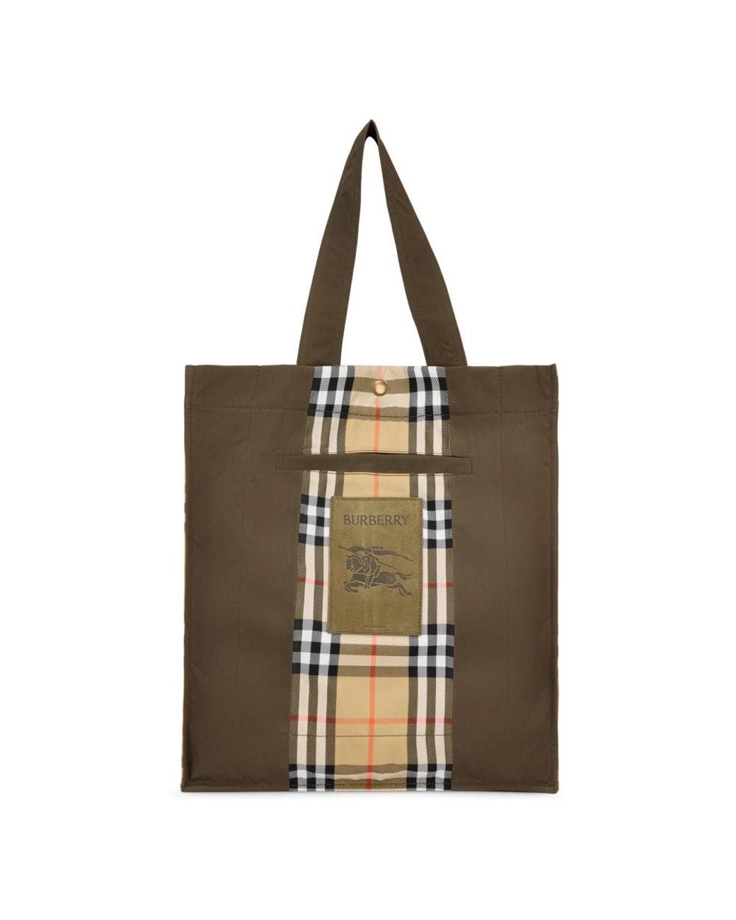 Burberry Natural Shopping Bags for men
