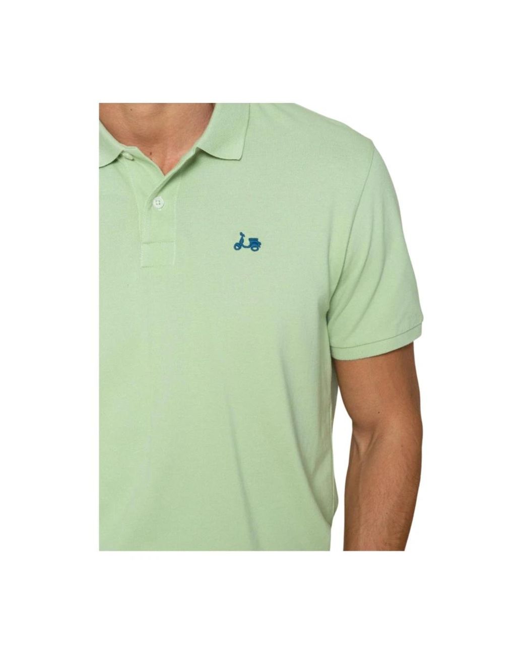 Scotta Green Polo Shirts for men
