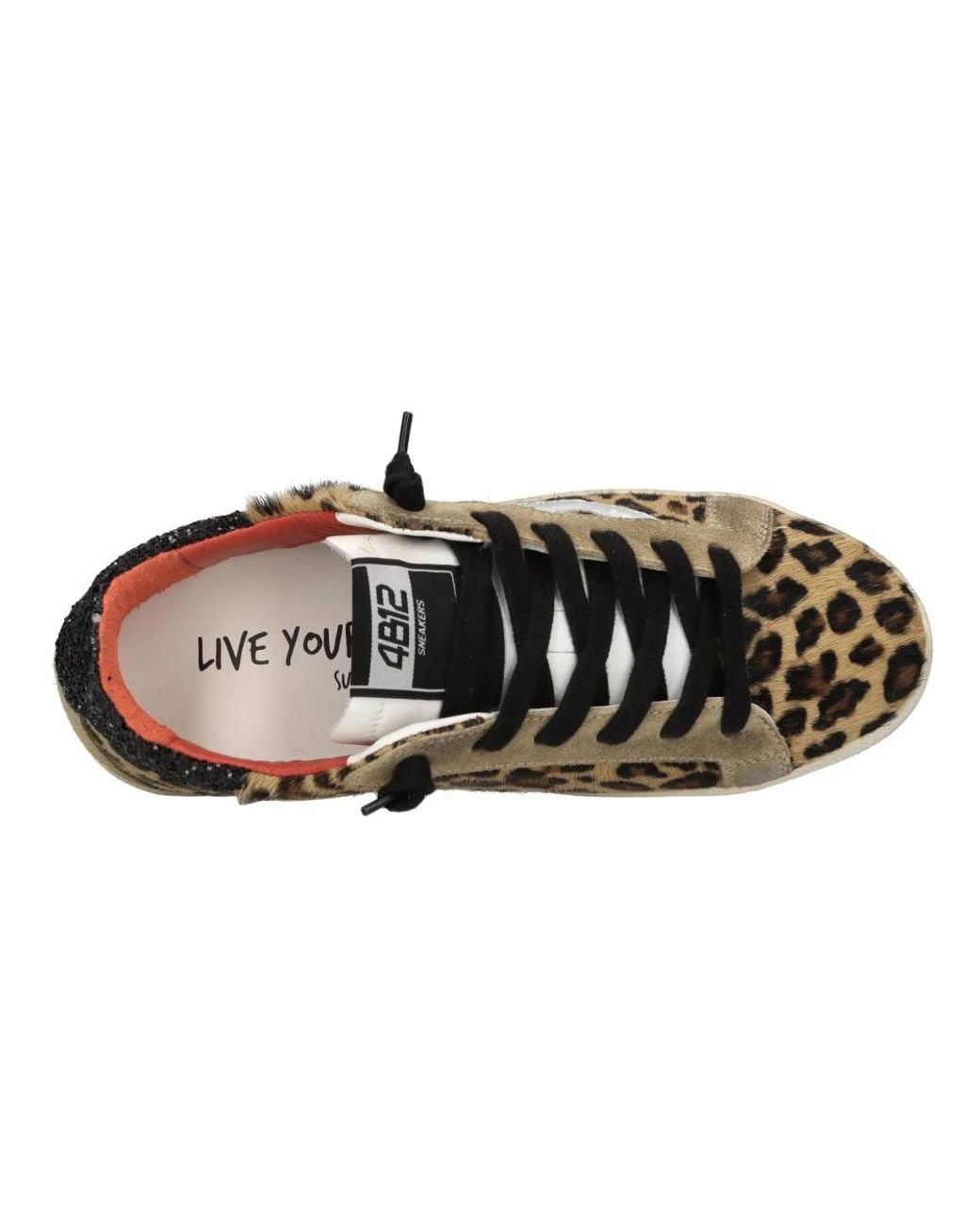 4b12 Brown Sneakers