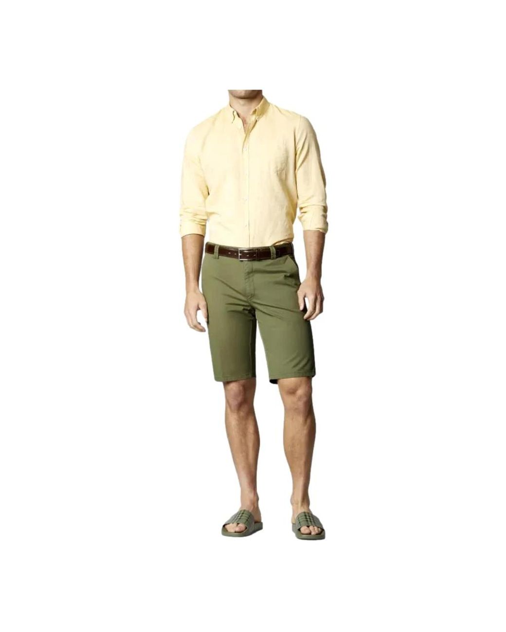 Casual Shorts Meyer pour homme en coloris Green