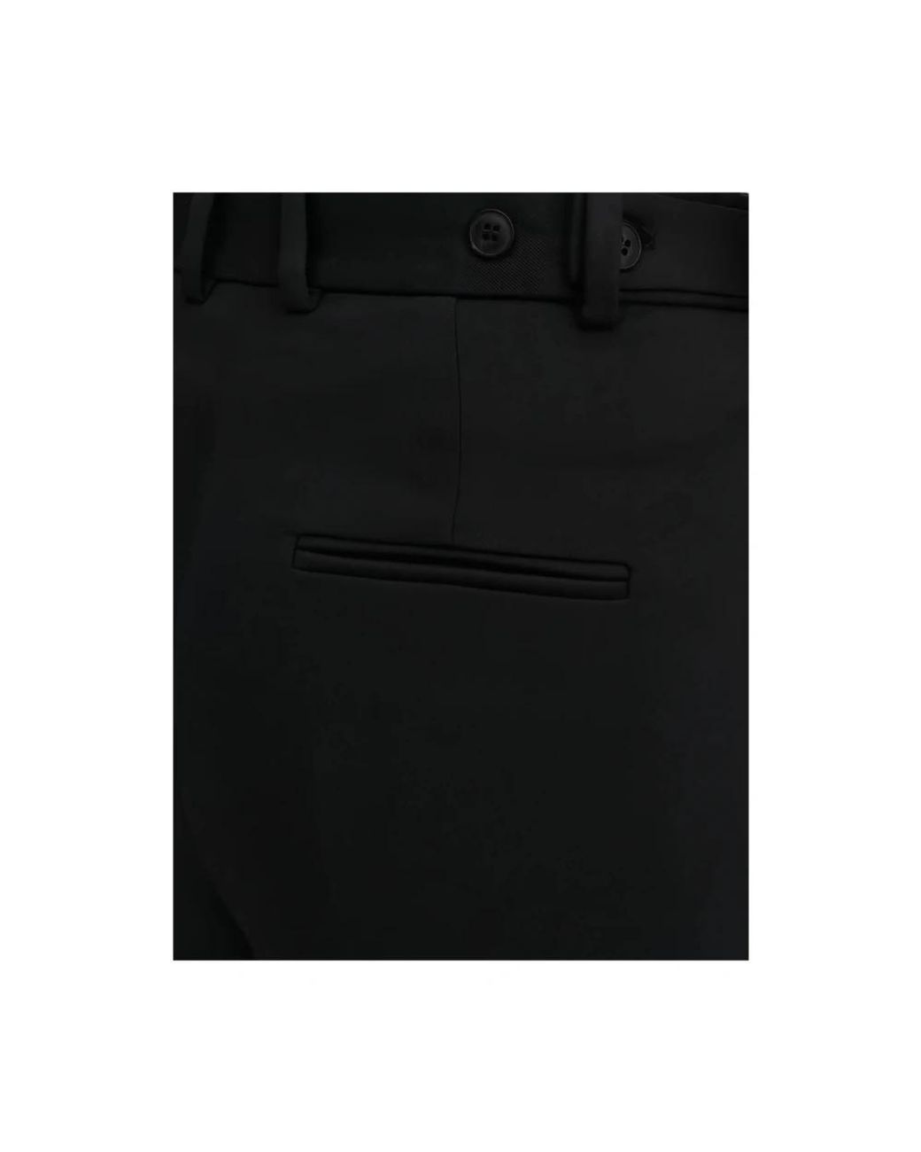 Almala Black Wide Trousers