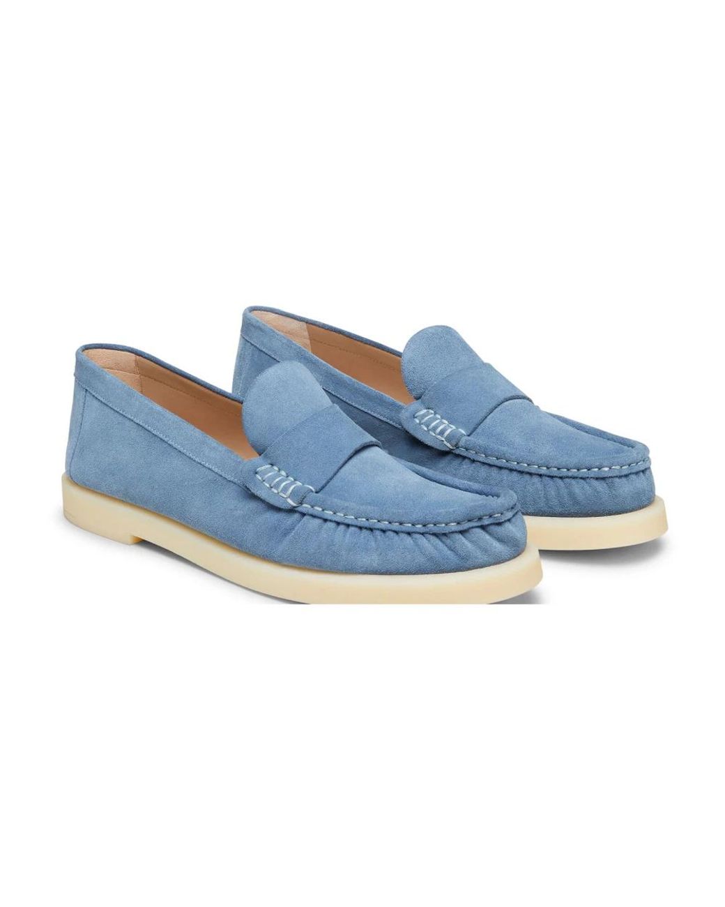 Loafers Stuart Weitzman en coloris Blue