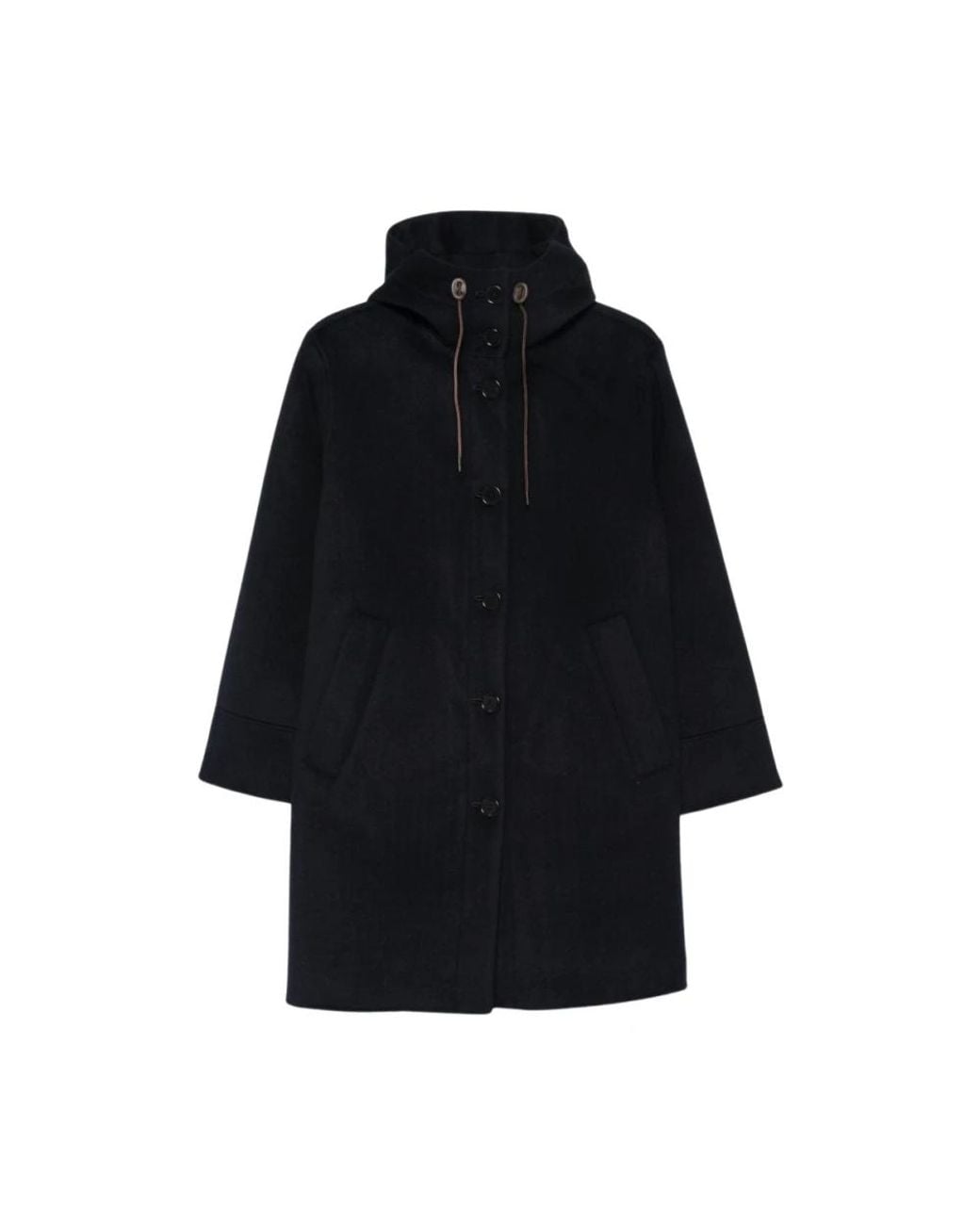 Aspesi Black Single-Breasted Coats