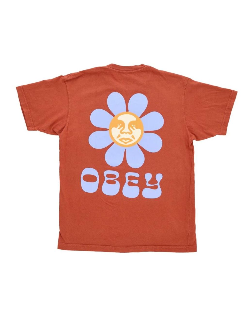 Obey Orange T-Shirts for men