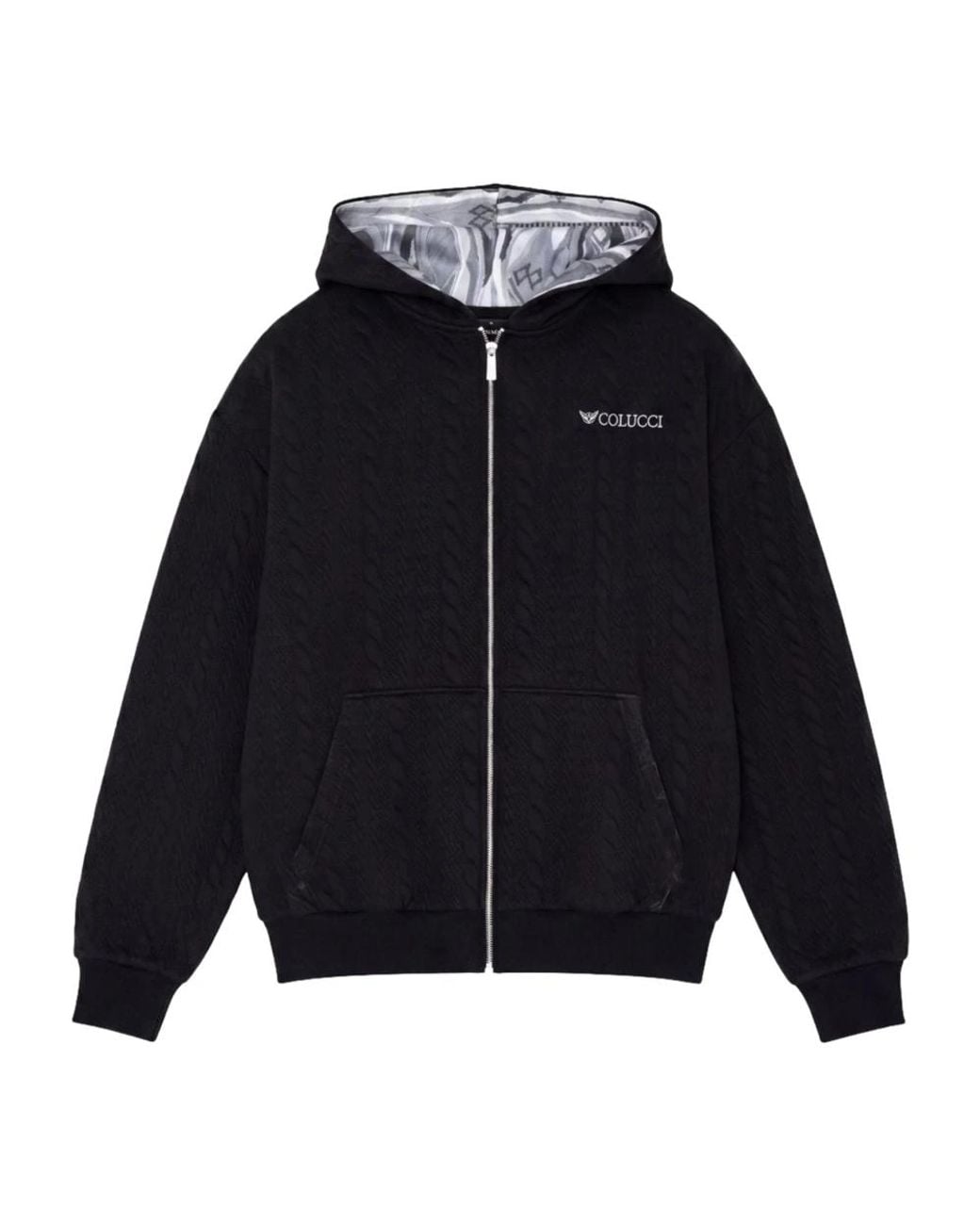 carlo colucci Blue Zip-Throughs for men