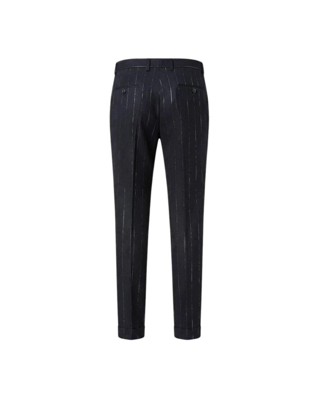 Daniele Alessandrini Blue Suit Trousers for men