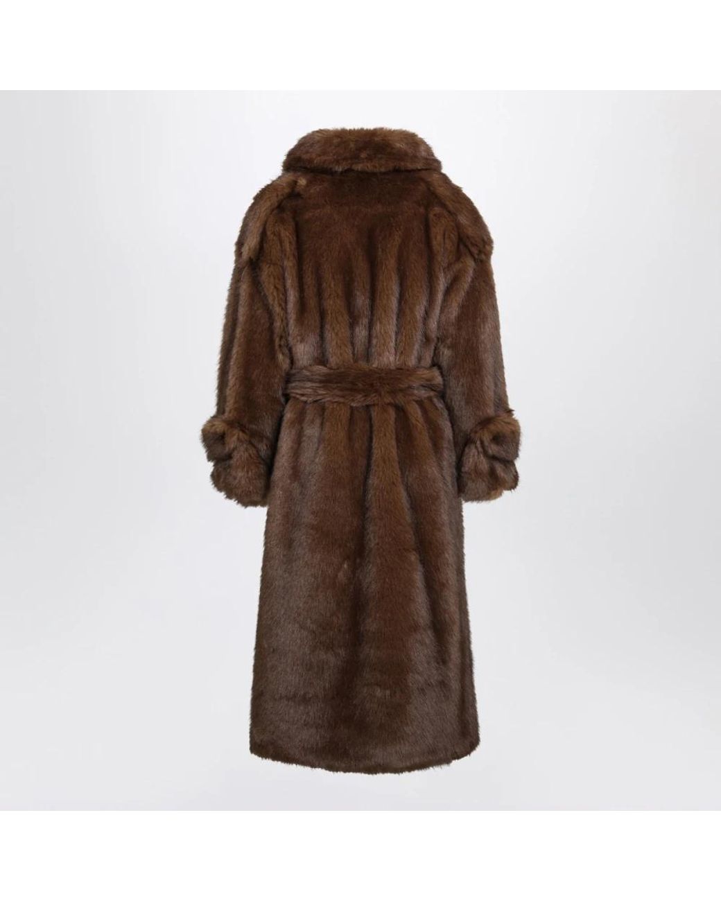 BB COUTURE Brown Belted Coats