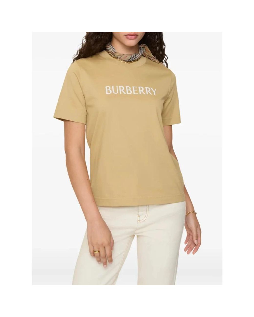 Burberry Yellow T-Shirts