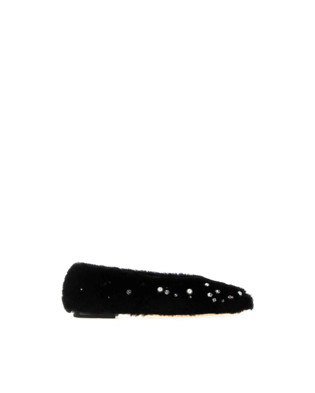 Jimmy Choo Black Margot Flat