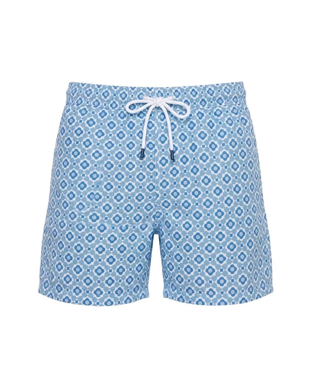Fedeli Blue Beachwear for men