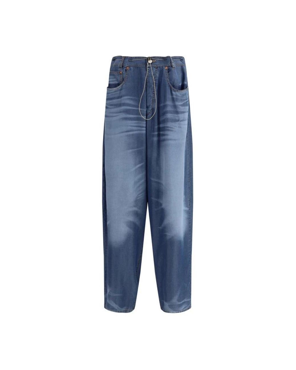 Magliano Blue Loose Fit Jeans for men