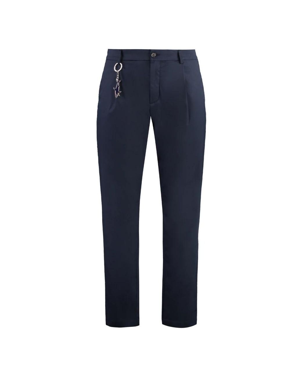 Paul & Shark Blue Slim-Fit Trousers for men