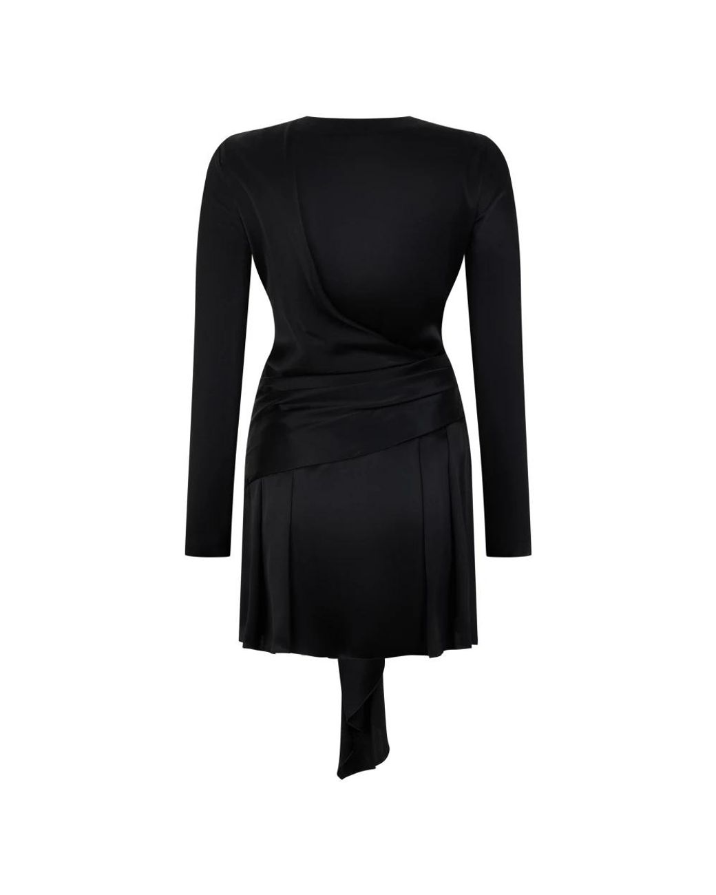 Alberta Ferretti Black Short Dresses