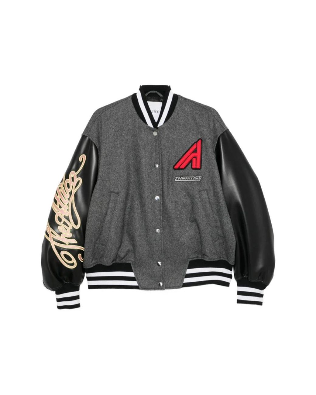 The Attico Black Bomber Jackets