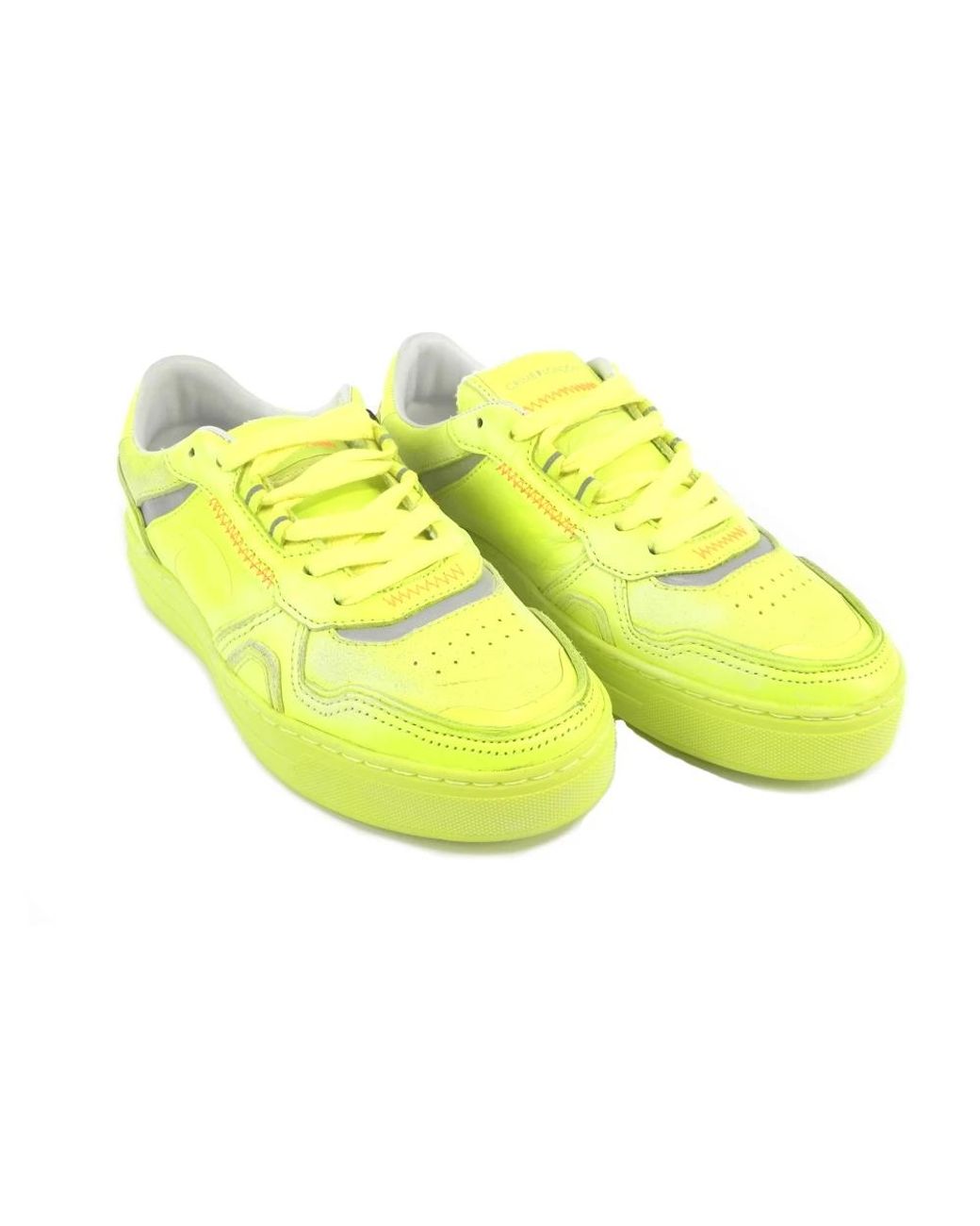 Crime London Yellow Sneakers