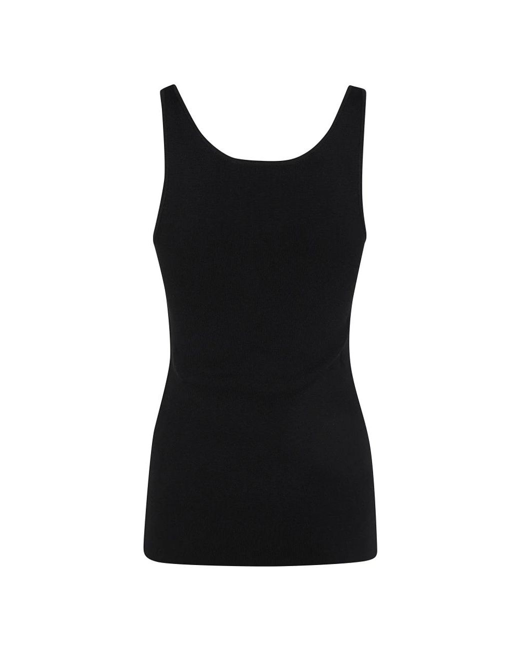 Totême Black Sleeveless Tops