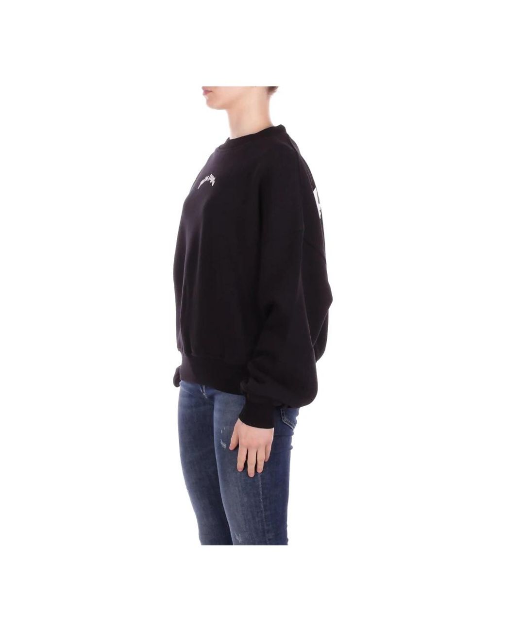 Palm Angels Black Sweatshirts