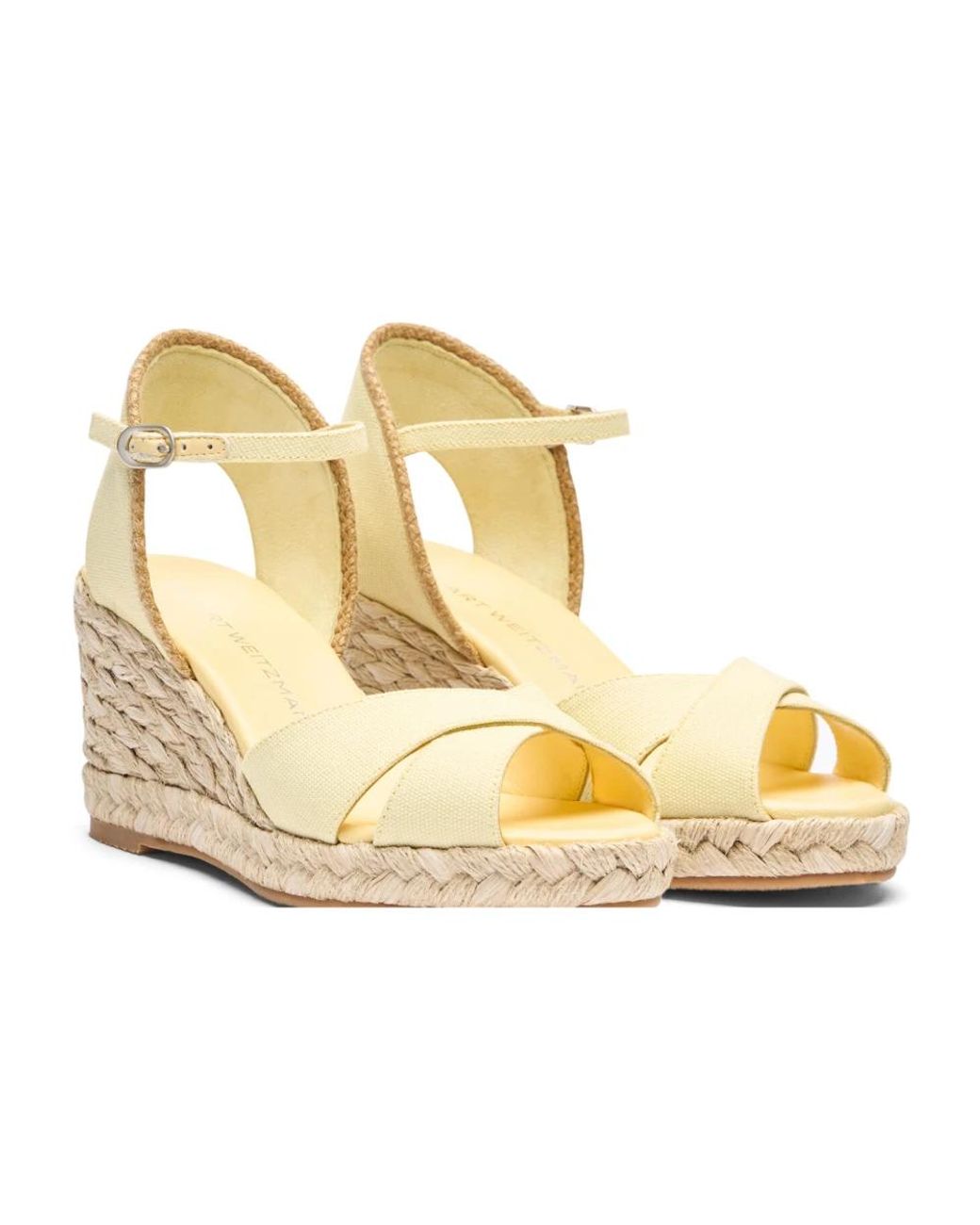 Stuart Weitzman Metallic Wedges