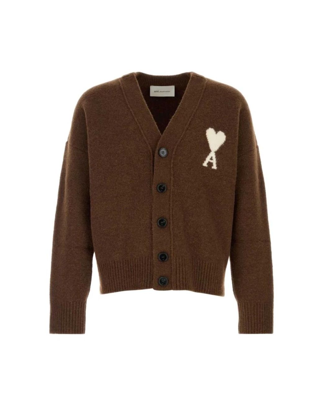 Cardigans AMI pour homme en coloris Brown
