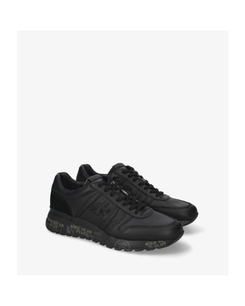 Premiata Black Sneakers for men