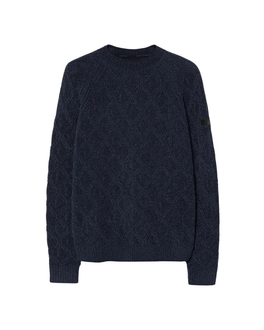 Rrd Blue Round-Neck Knitwear for men