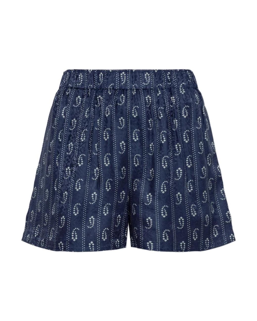 Tory Burch Blue Short Shorts