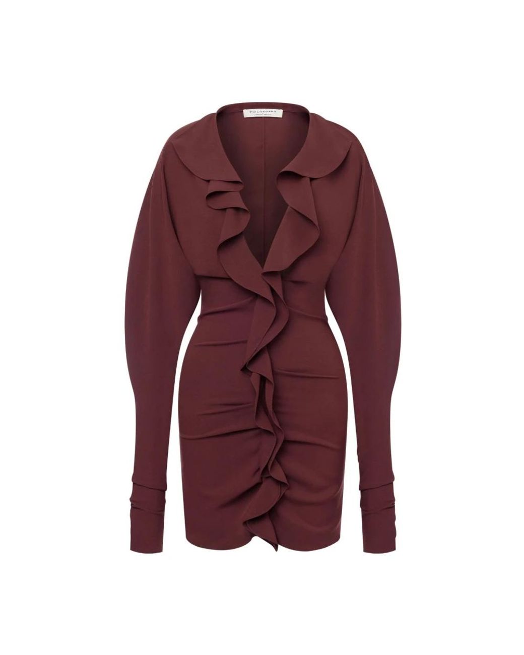 Philosophy Di Lorenzo Serafini Purple Party Dresses